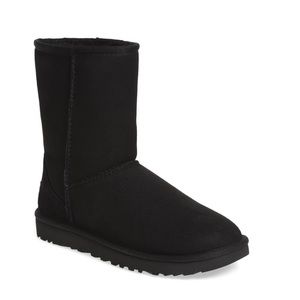 Ugg classic shearling lined short boot